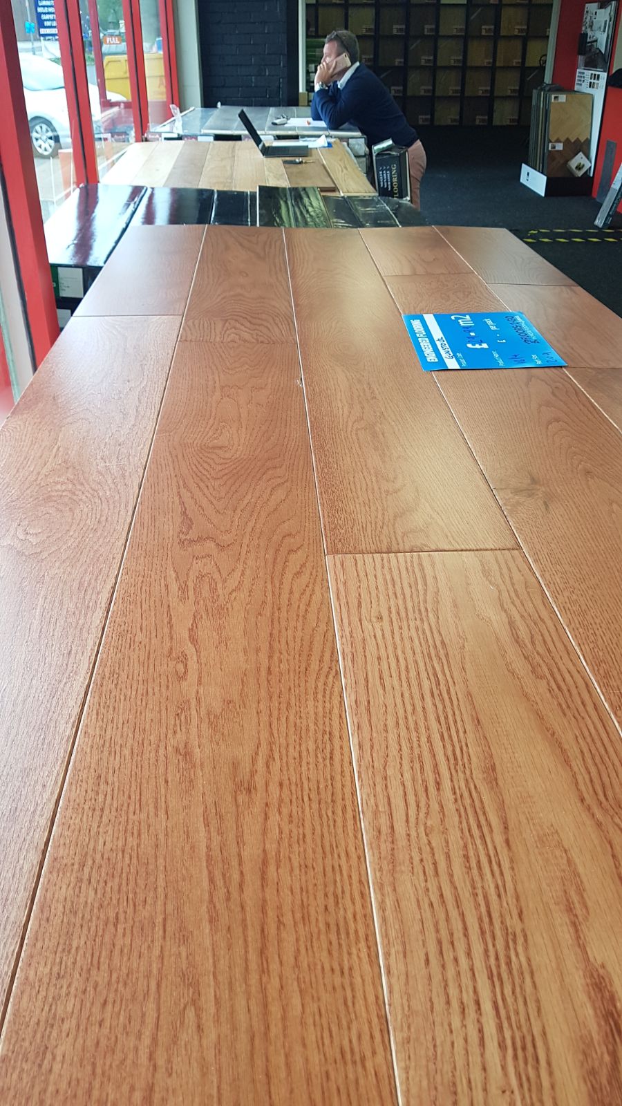 Gunstock Oak 18mm Engineered Wood Flooring Floor Depot