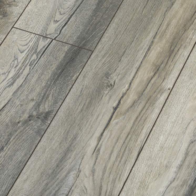 Distressed Grey Oak 12mm Laminate Flooring