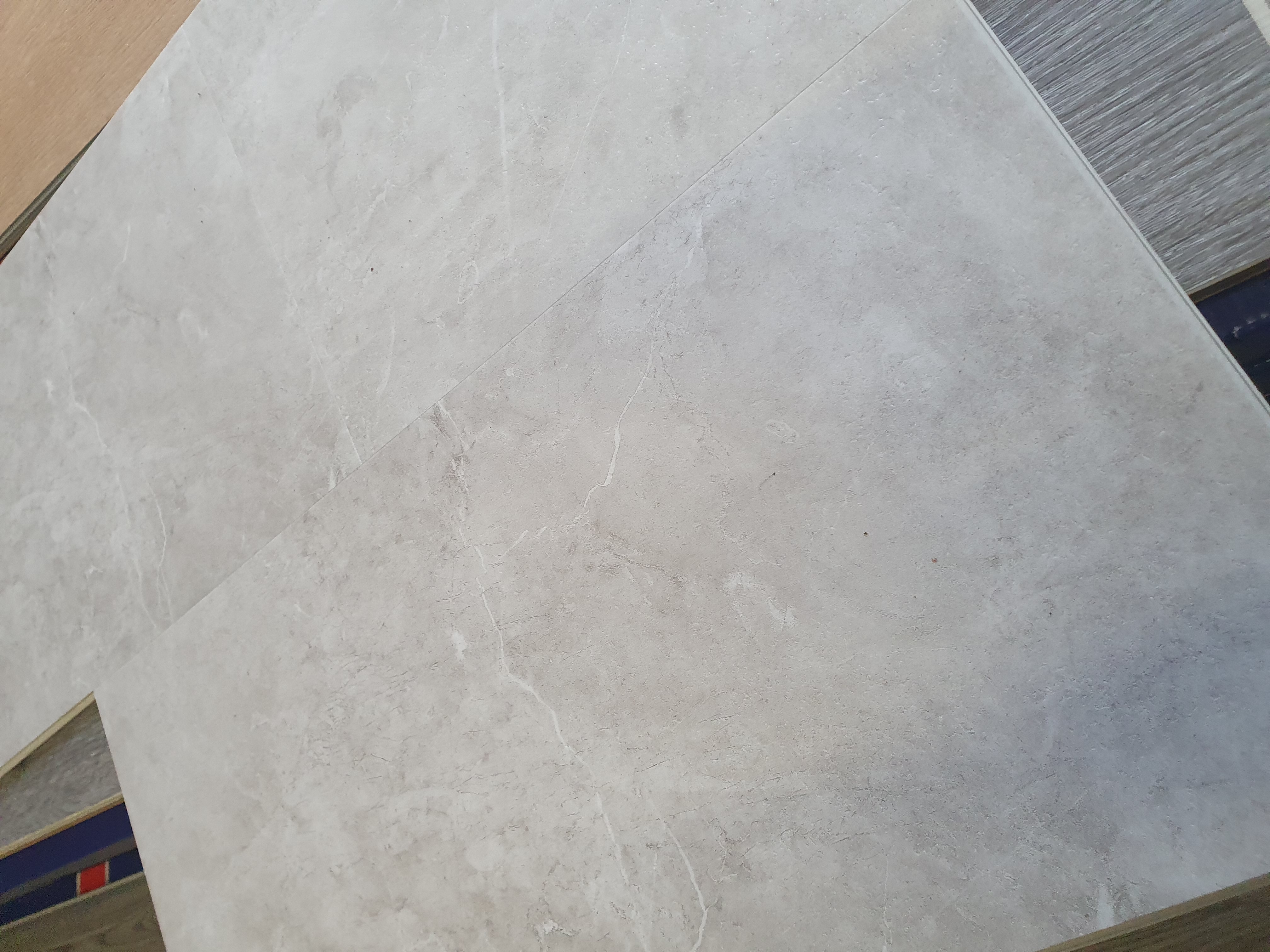 Flint Grey SPC Click Tile Floor Depot