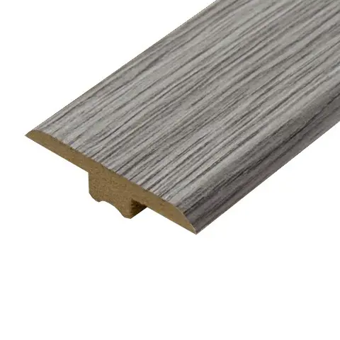 Dark Grey Laminate Doorbar - T-bar 0.9m