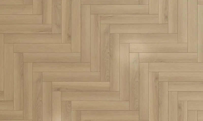 Bleached Oak 8mm Laminate Herringbone