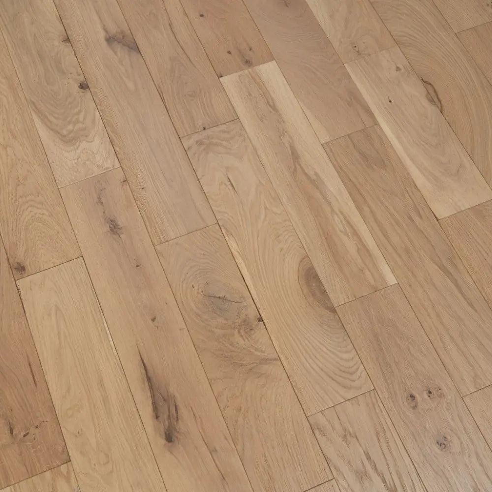 Invisible Oak 10mm x 125mm Brushed & Matt Lacquered Engineered Oak