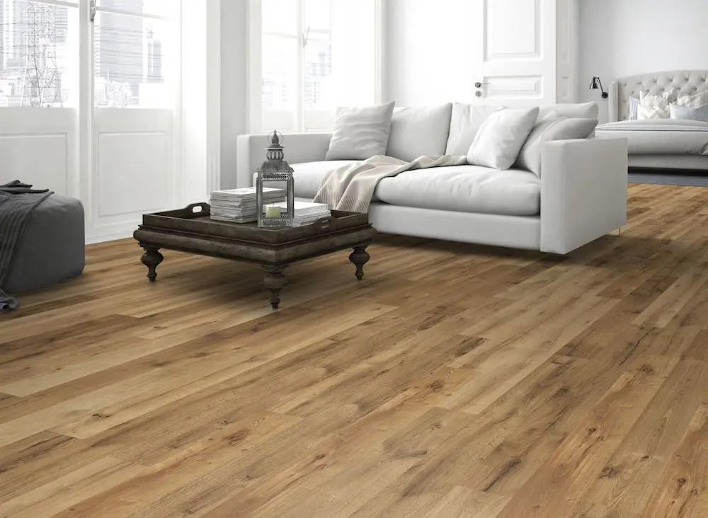 Patras Light Oak Super High Gloss 8mm