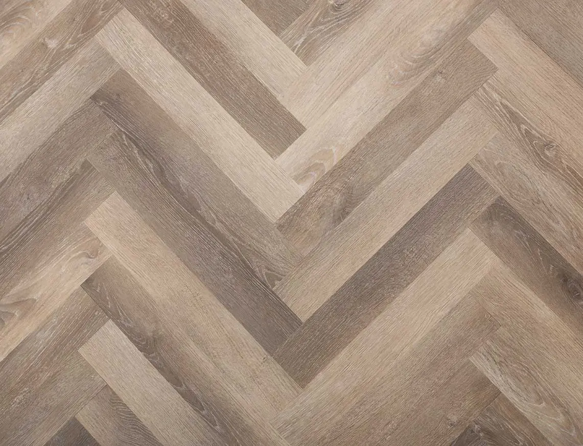 Winter Truffle 2mm Herringbone LVT