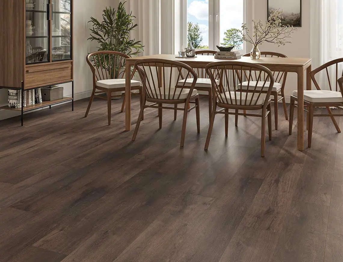 Cuban Walnut 2mm Wide Plank LVT