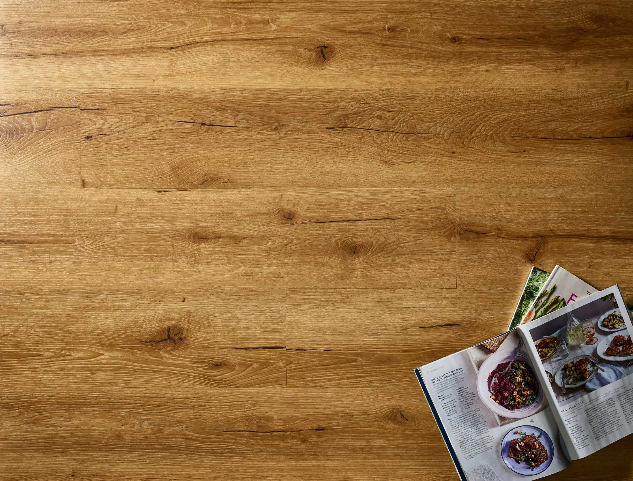 Honey Oak Embossed Dryback LVT