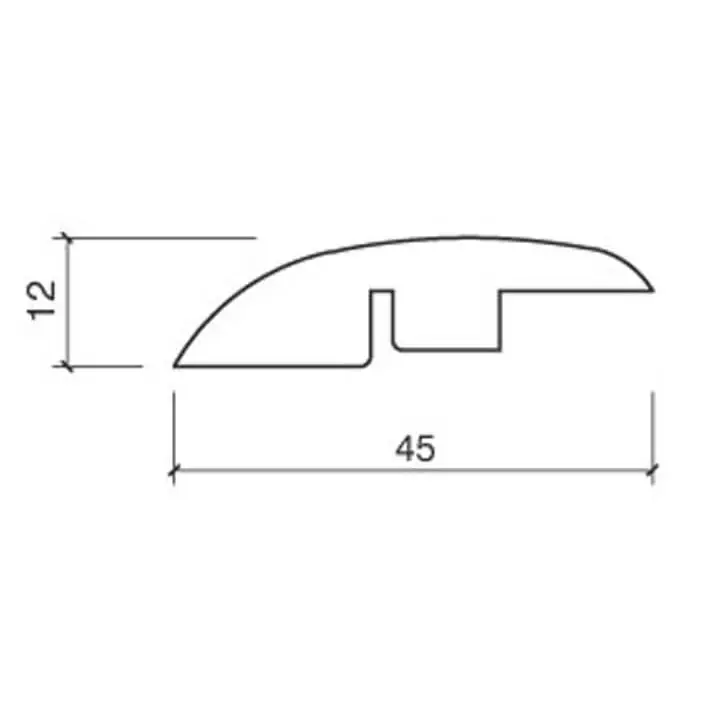 Best Colour Match Ramp Bar 0.9m