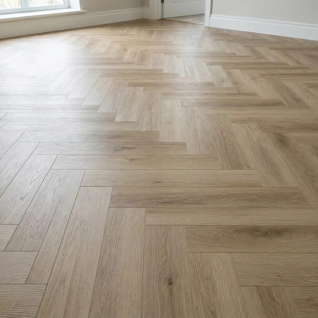 Delford Oak 6mm SPC Herringbone