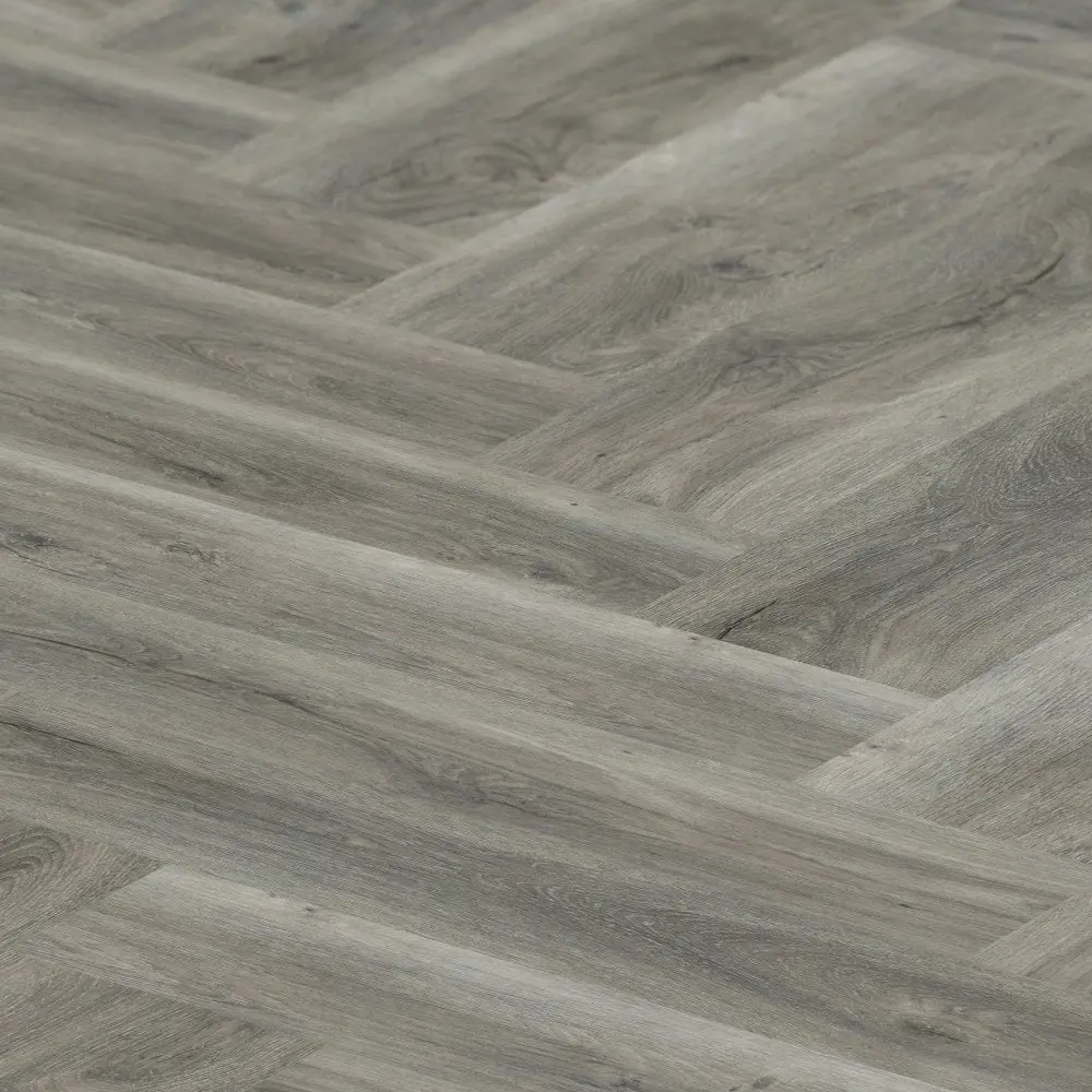 Aged Grey Oak Herringbone Rigid Core 5mm SPC 5G Click