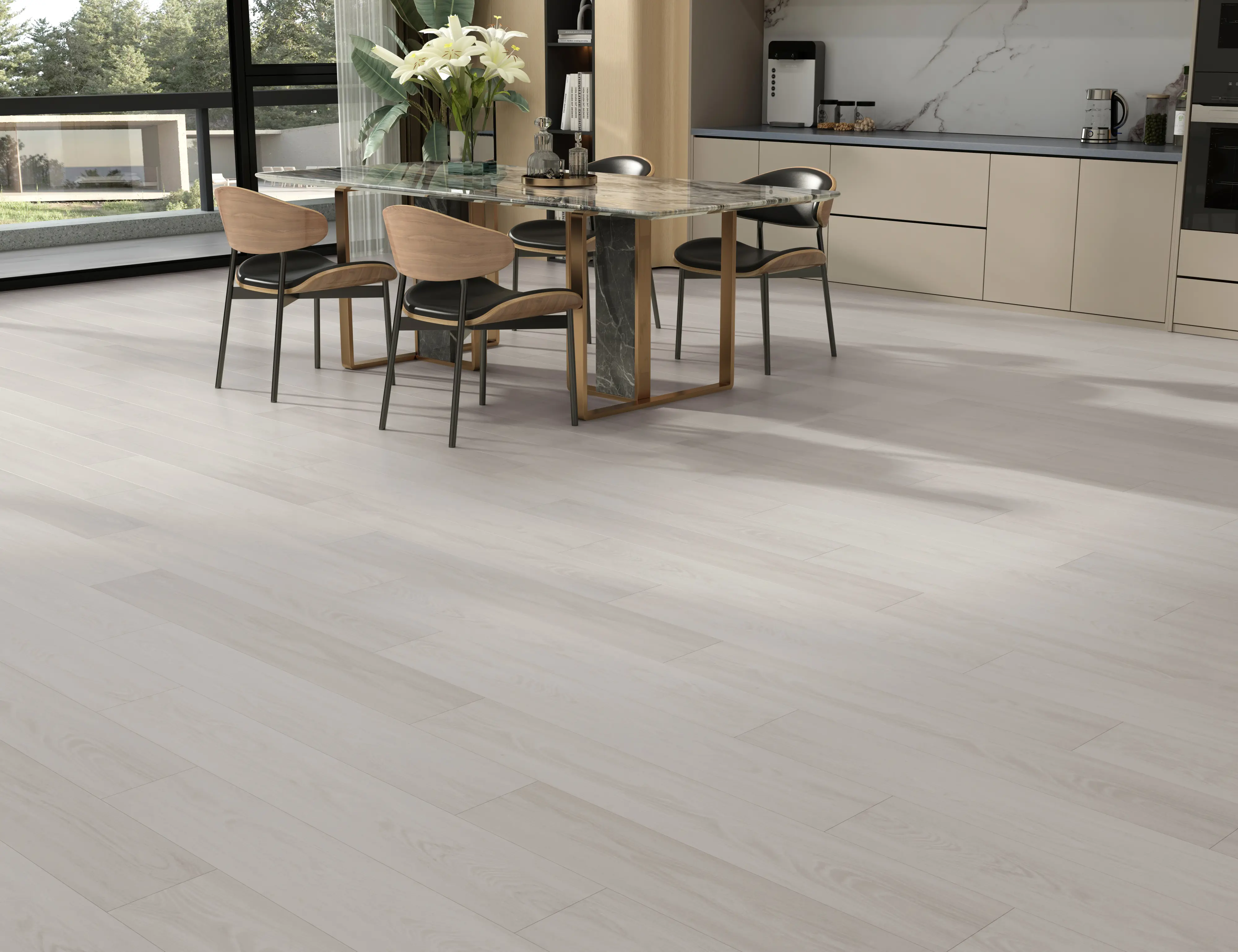 Winter Washed Grey Oak 12mm
