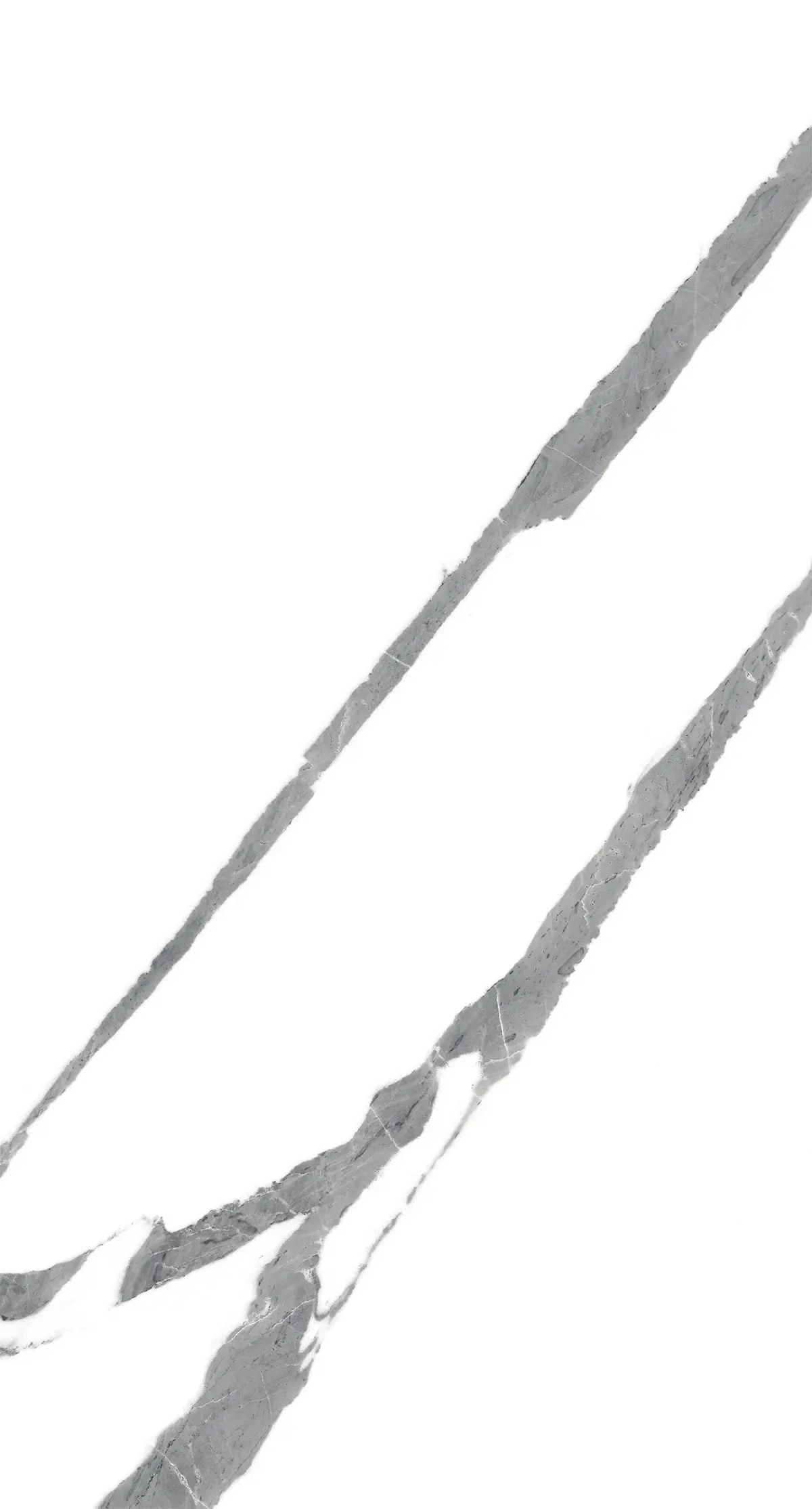 White Marble Floor & Wall Tile - Porcelain 600x1200mm