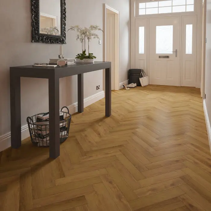 Tuscan Oak 8mm Herringbone