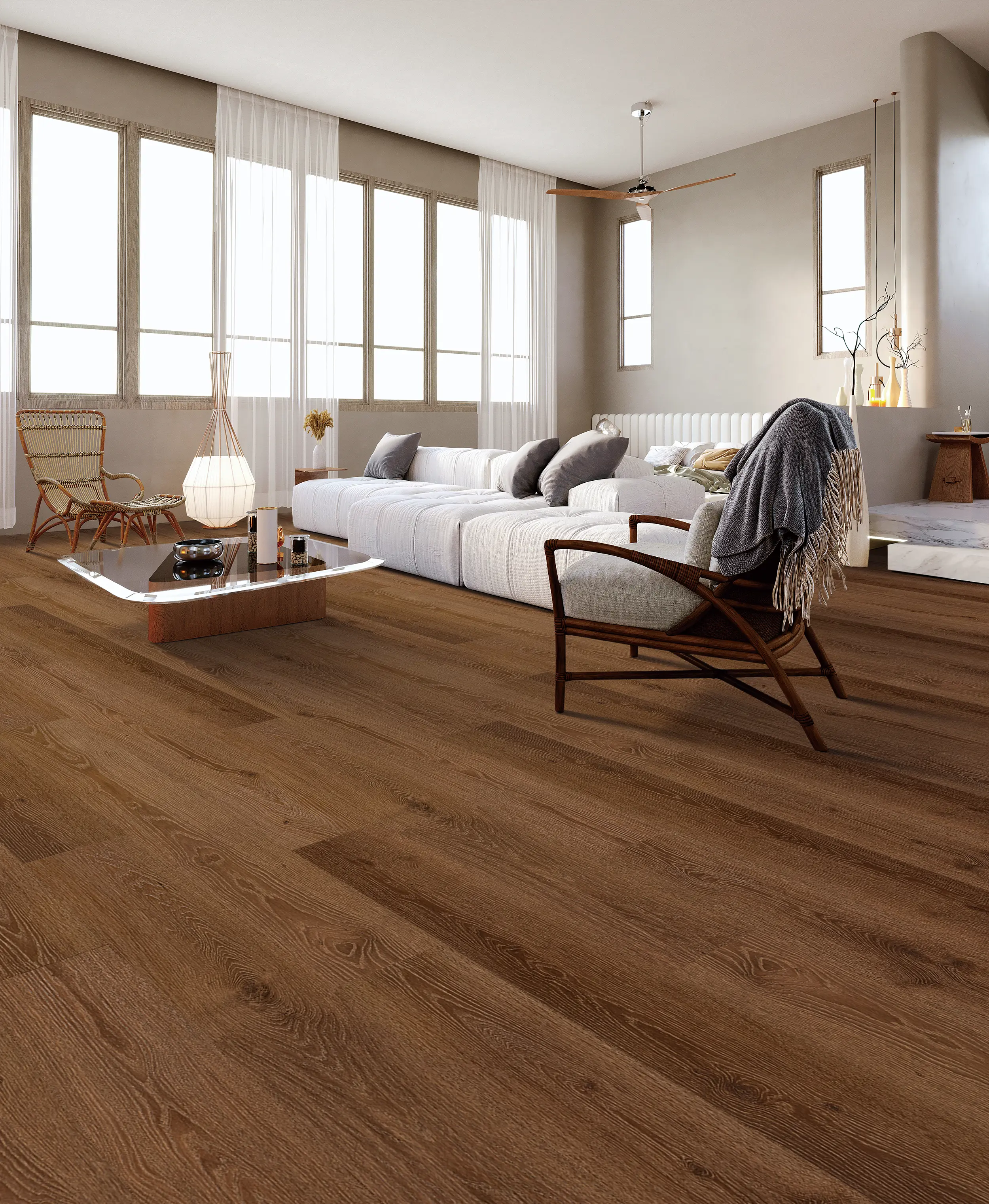 Rich Chocolate Oak 3mm Premium LVT