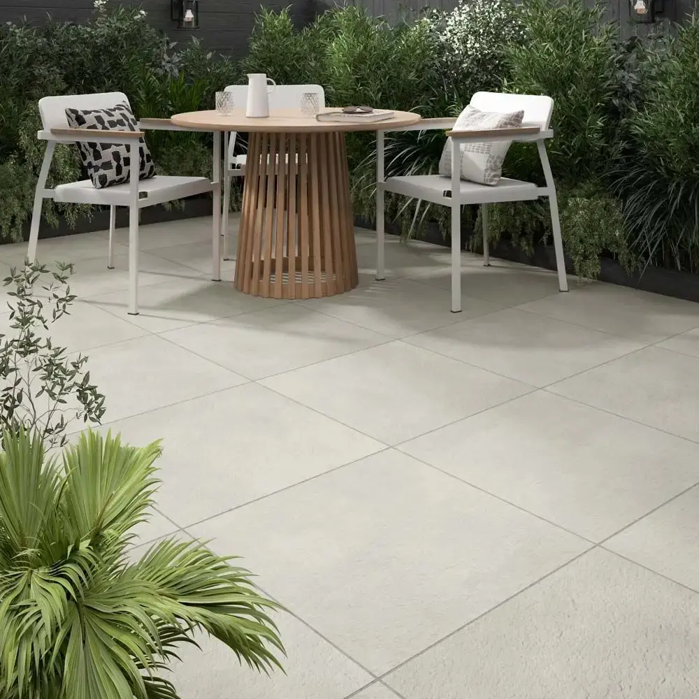 Oakley Ivory 600x600mm Outdoor Porcelain 20mm Tile
