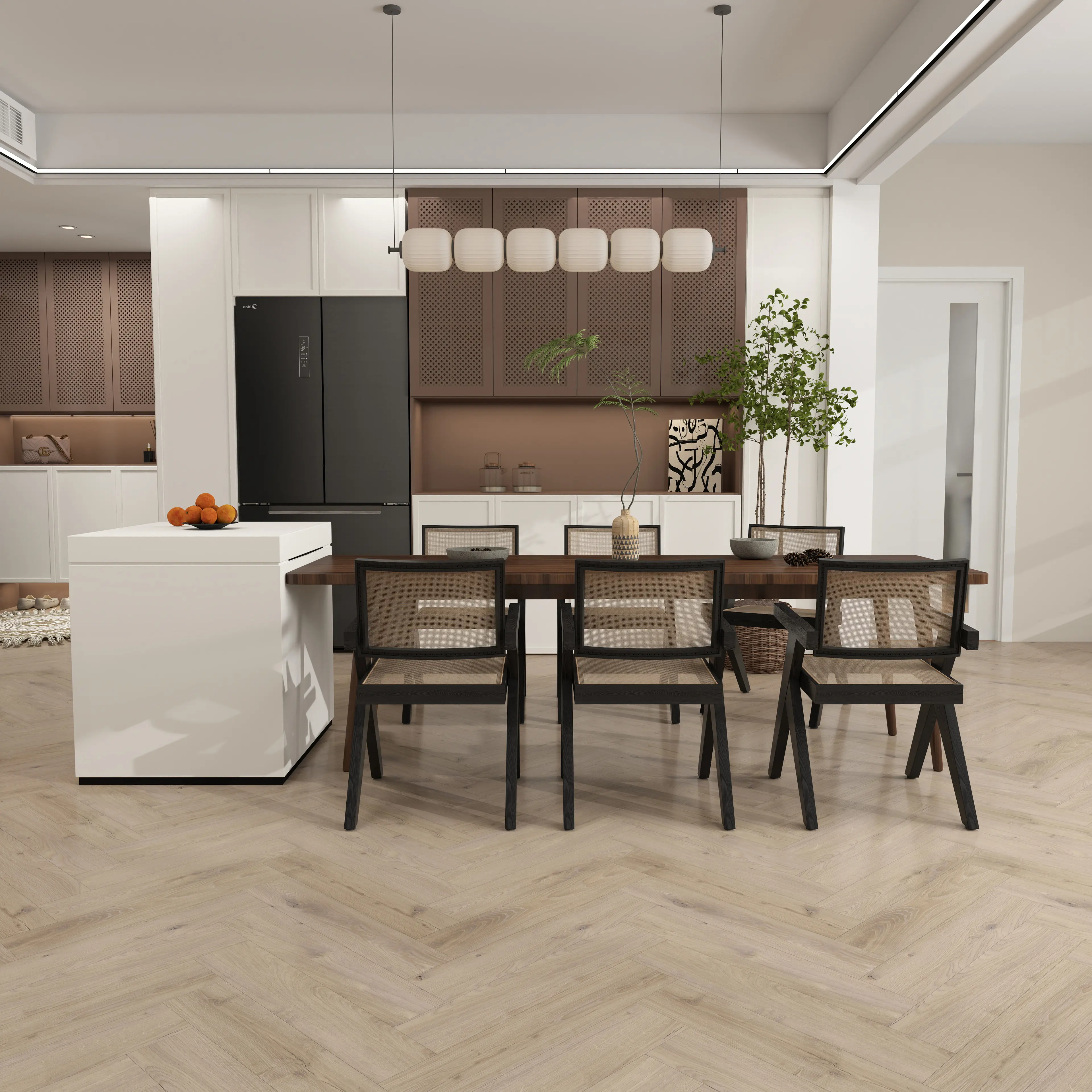 Jersey Oak Herringbone Premium 3mm LVT