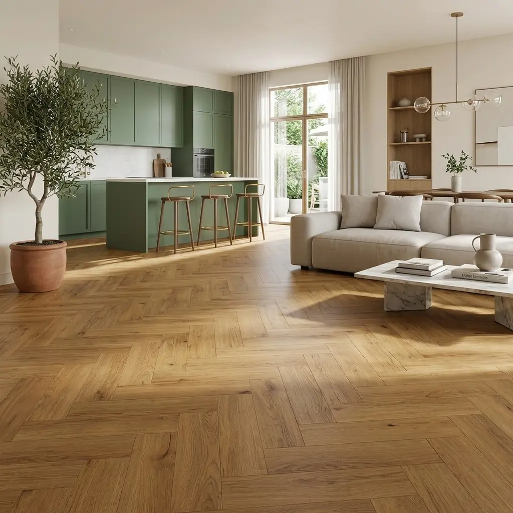 Fawn Oak Herringbone 2.5mm LVT