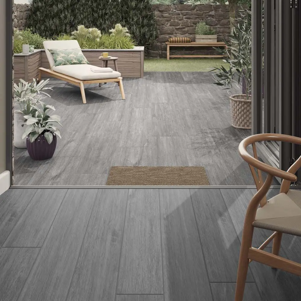 Harley Grey Floor 300x1200mm Outdoor 20mm Porcelain Tile