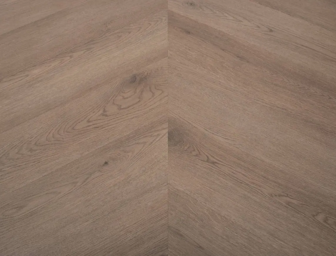 Smoked Bourbon 3mm Chevron LVT