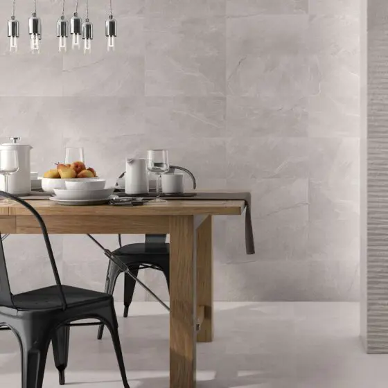 Smoked Grey Matt Ceramic Walll Tile 300x600mm