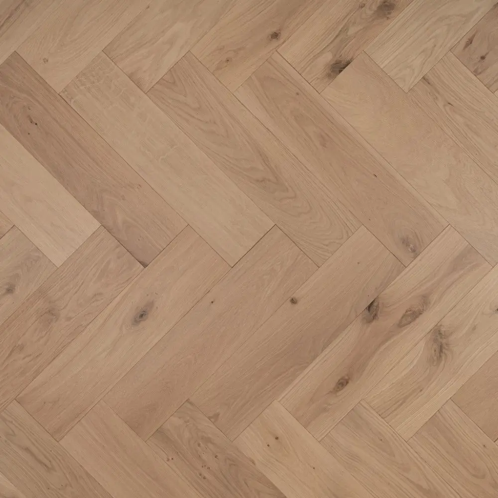 Invisible Finish Oak Herringbone 14mm Click