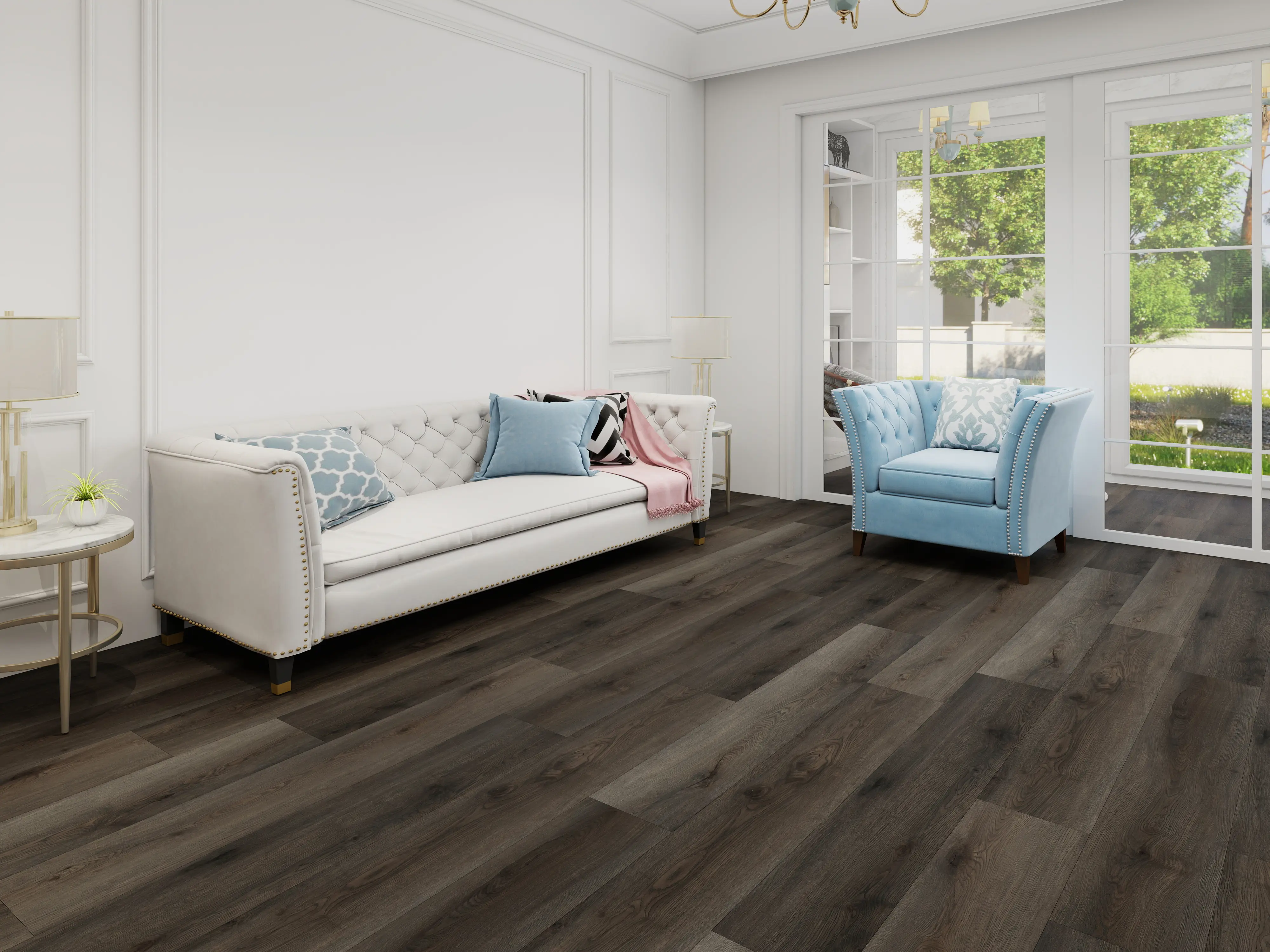 Dark Weathered Oak 7mm