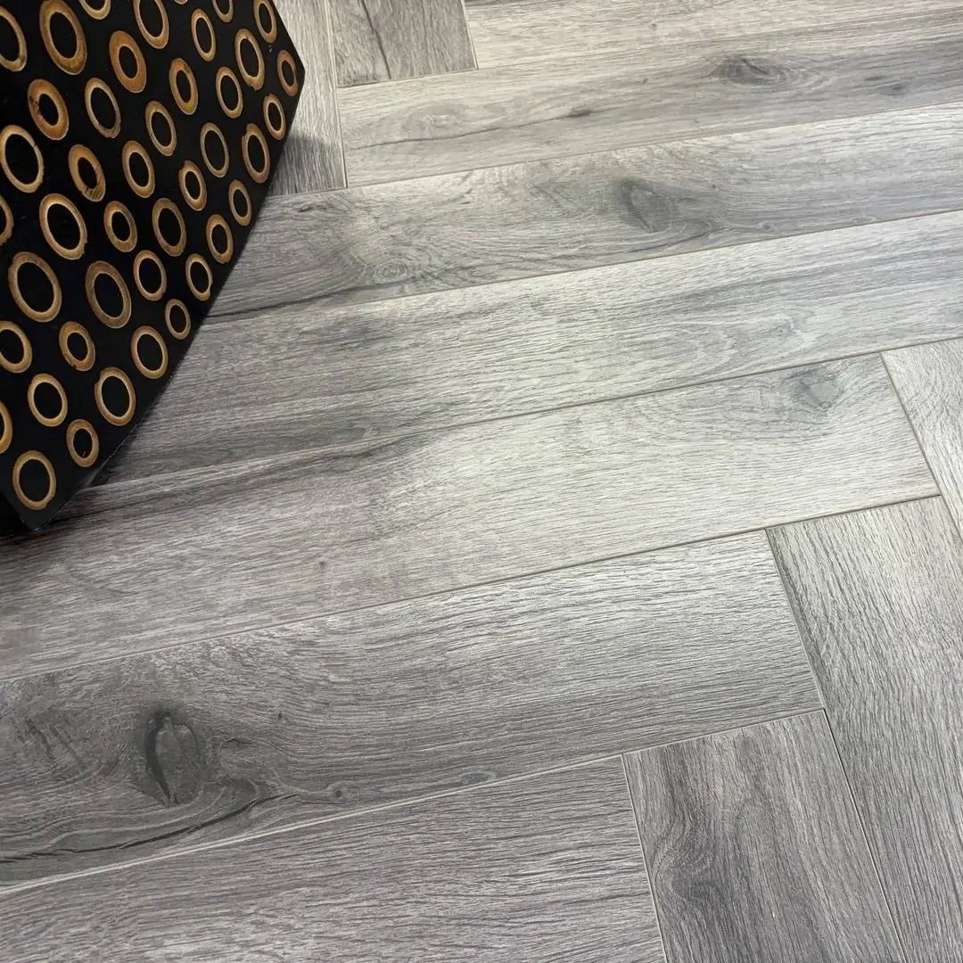 Century Grey 12mm Herringbone