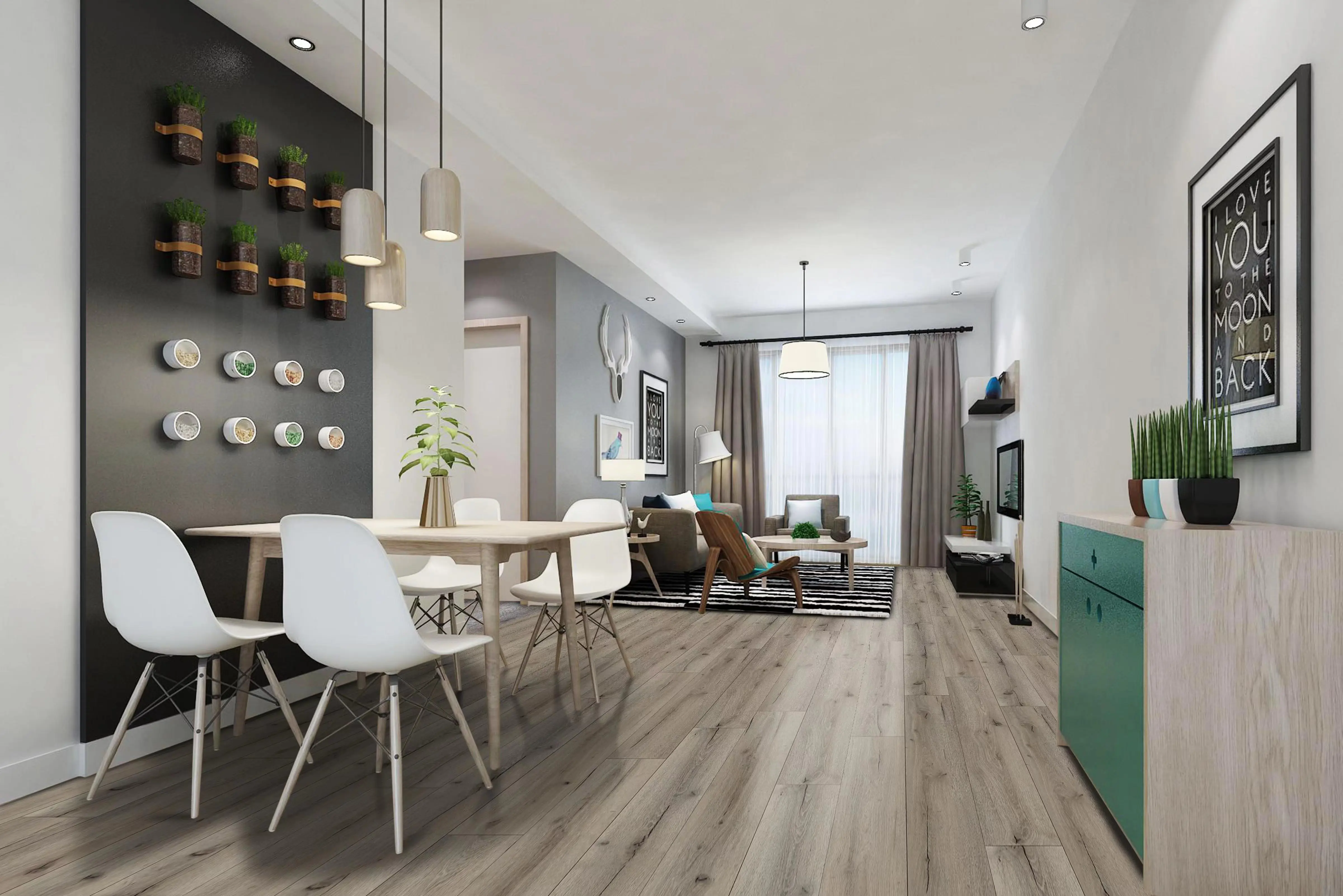 Feathered Light Oak Premium 3mm LVT