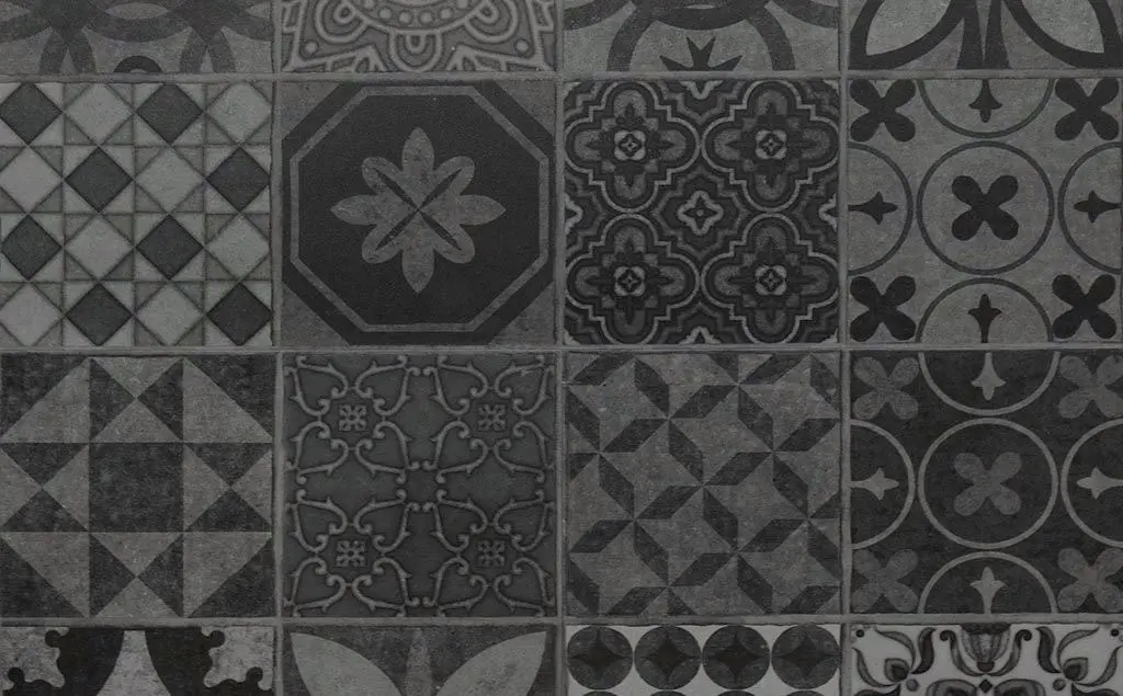 Pre Grouted Victorian Midnight SPC Click Tile