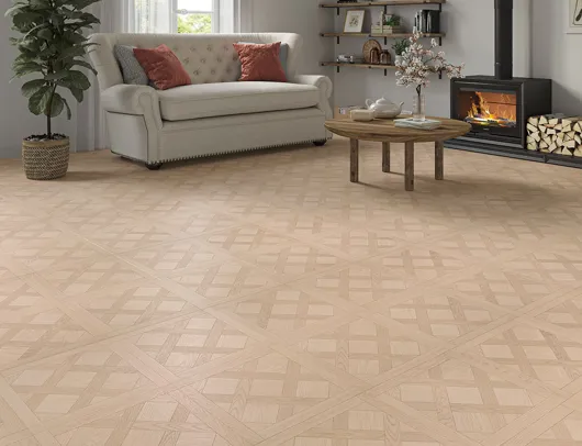 Calder Oak 12mm Versailles Laminate | Floor Depot