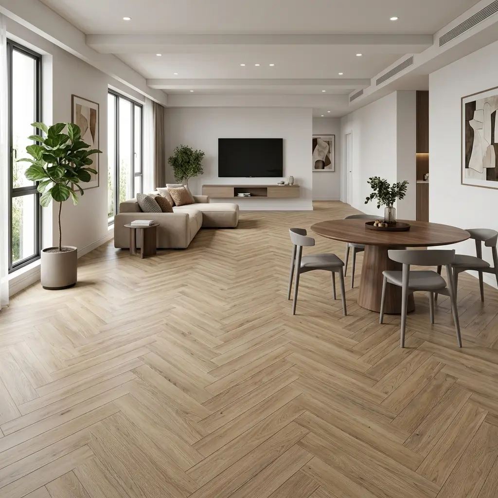 Scandinavian Oak Herringbone Premium 3mm LVT