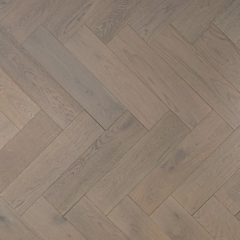 Grey Oak Herringbone 14mm Click