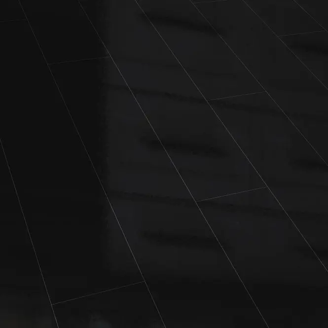 High Gloss Black 6mm SPC Click Plank