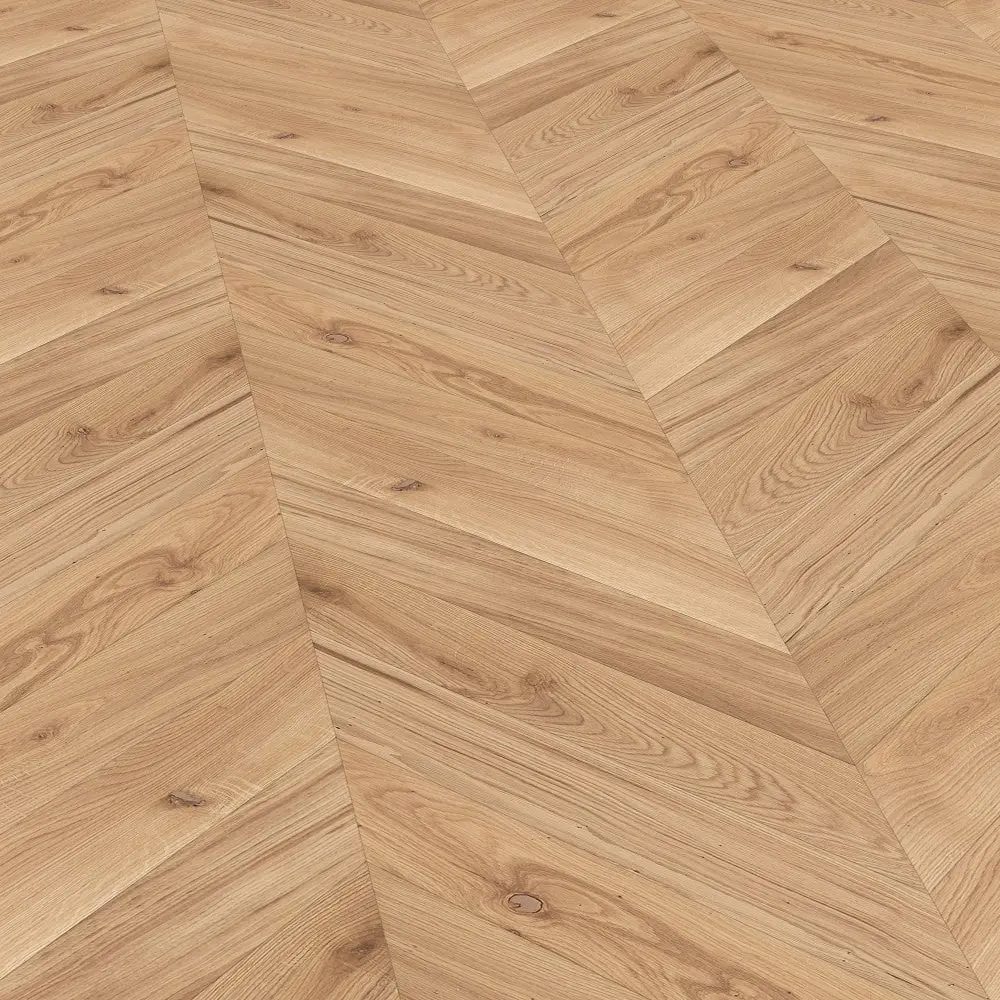 Chevron Invisible UV Oiled Engineered Oak