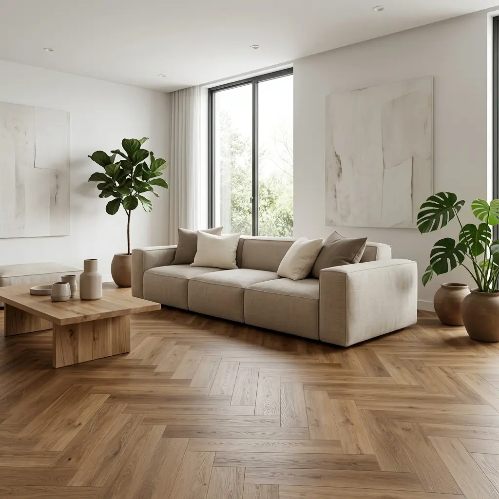 Californian Oak Herringbone Premium 3mm LVT