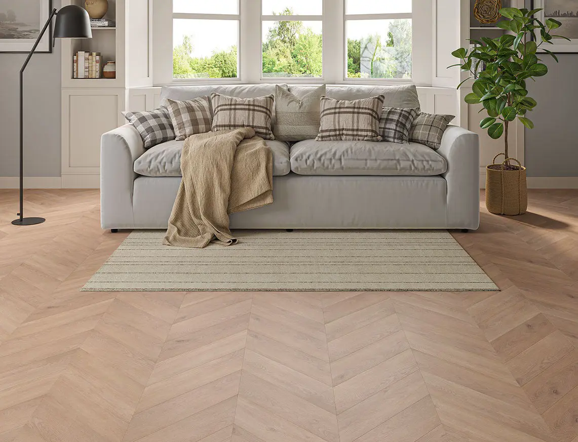 Cheshire Oak 3mm Chevron LVT