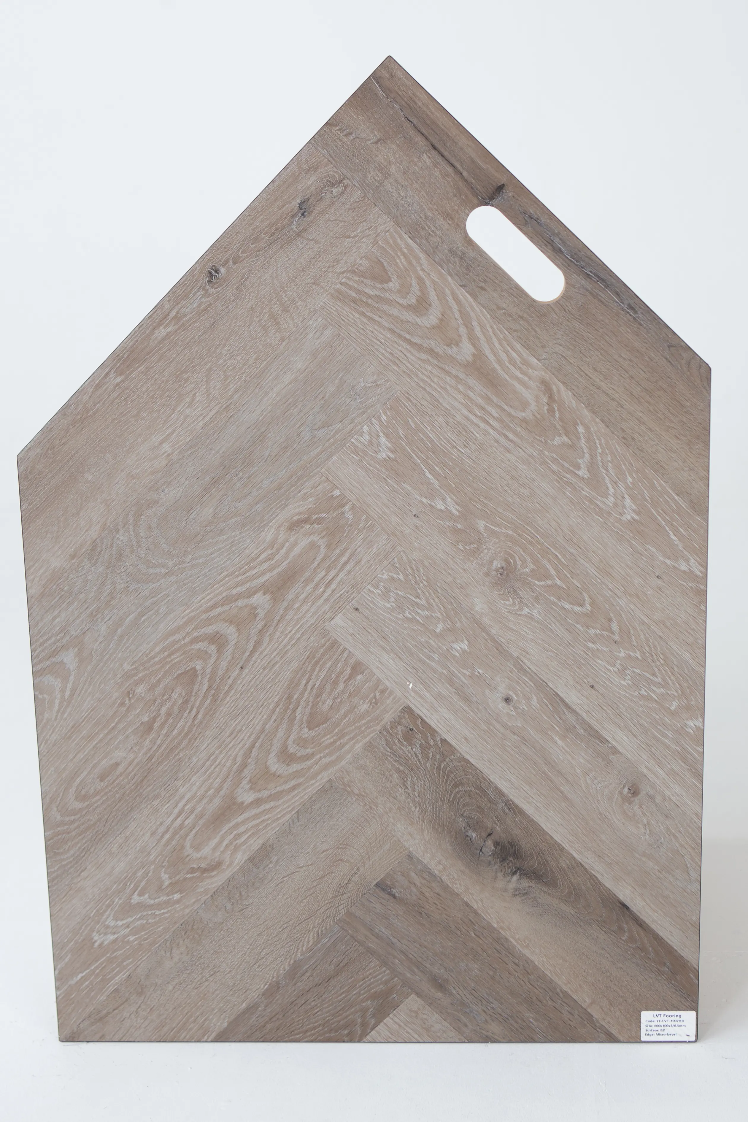 Barn Wood Oak Herringbone PREMIUM 3mm LVT 