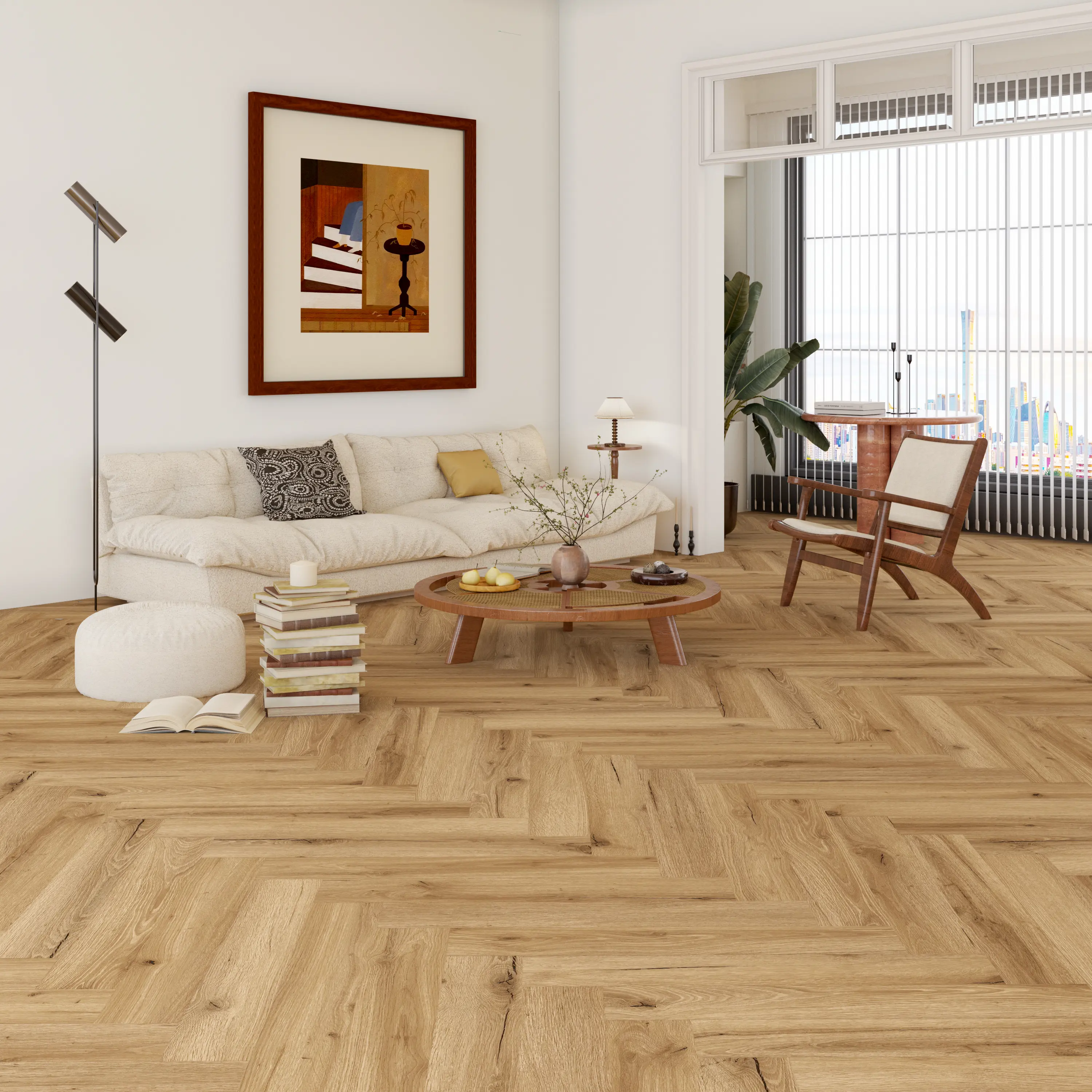 Yew Tree Oak Herringbone Premium 3mm LVT