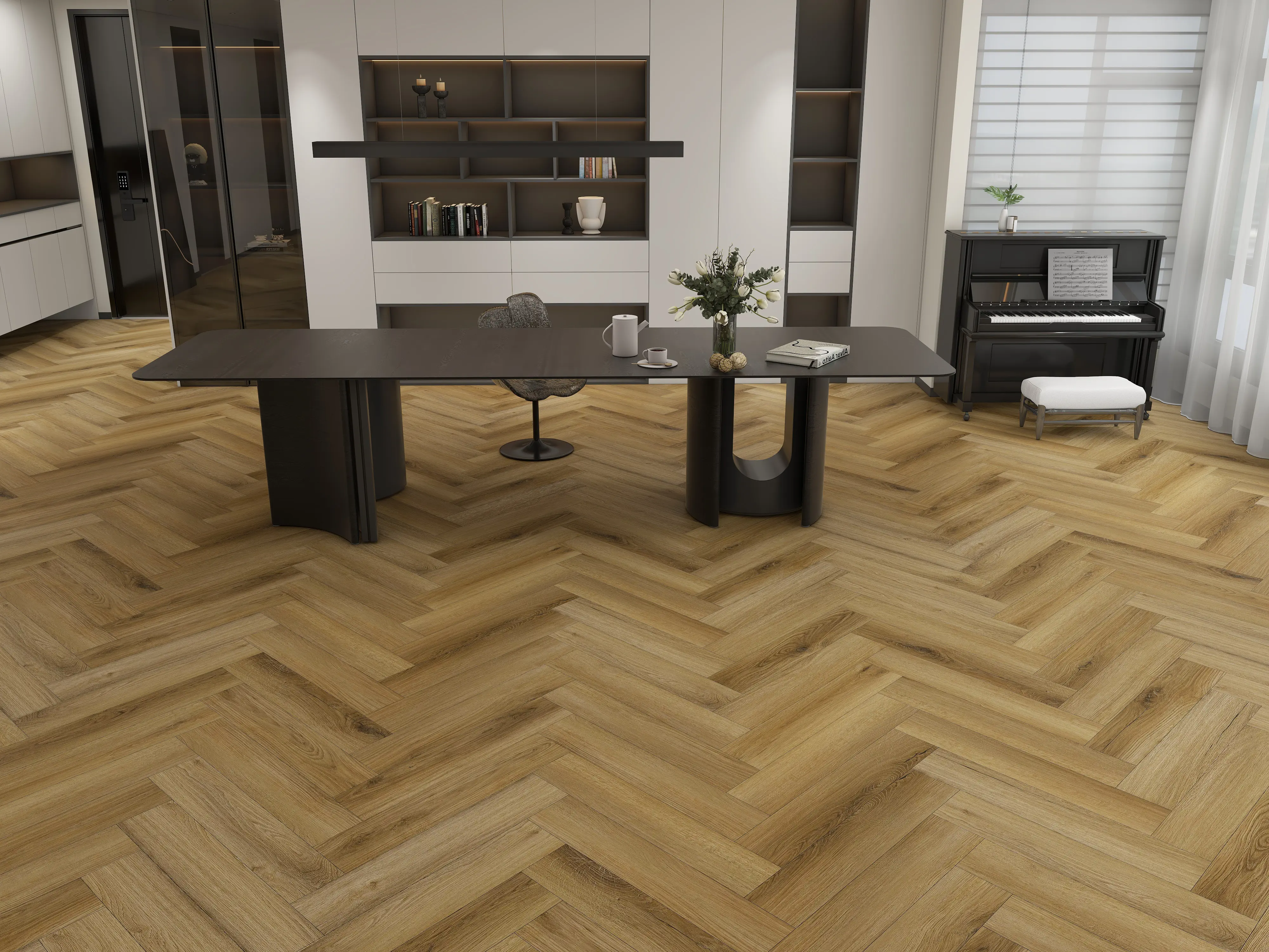 Californian Oak Herringbone Premium 3mm LVT