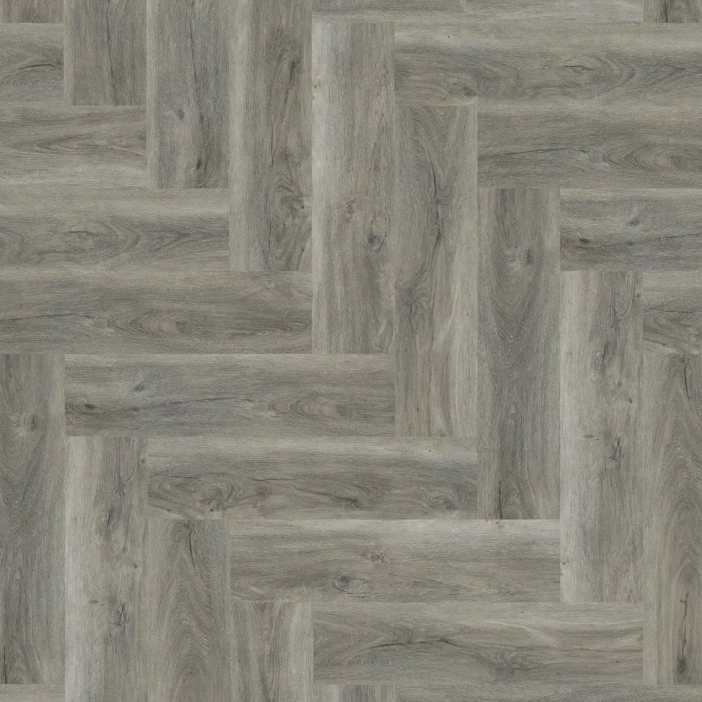 Aged Grey Oak Herringbone Rigid Core 5mm SPC 5G Click