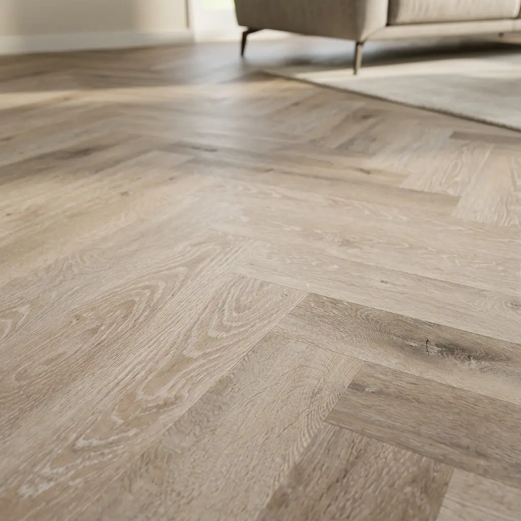 Barn Wood Oak Herringbone Premium 3mm LVT
