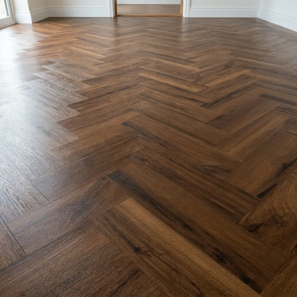 Abury Oak 2.5mm Herringbone LVT Dryback