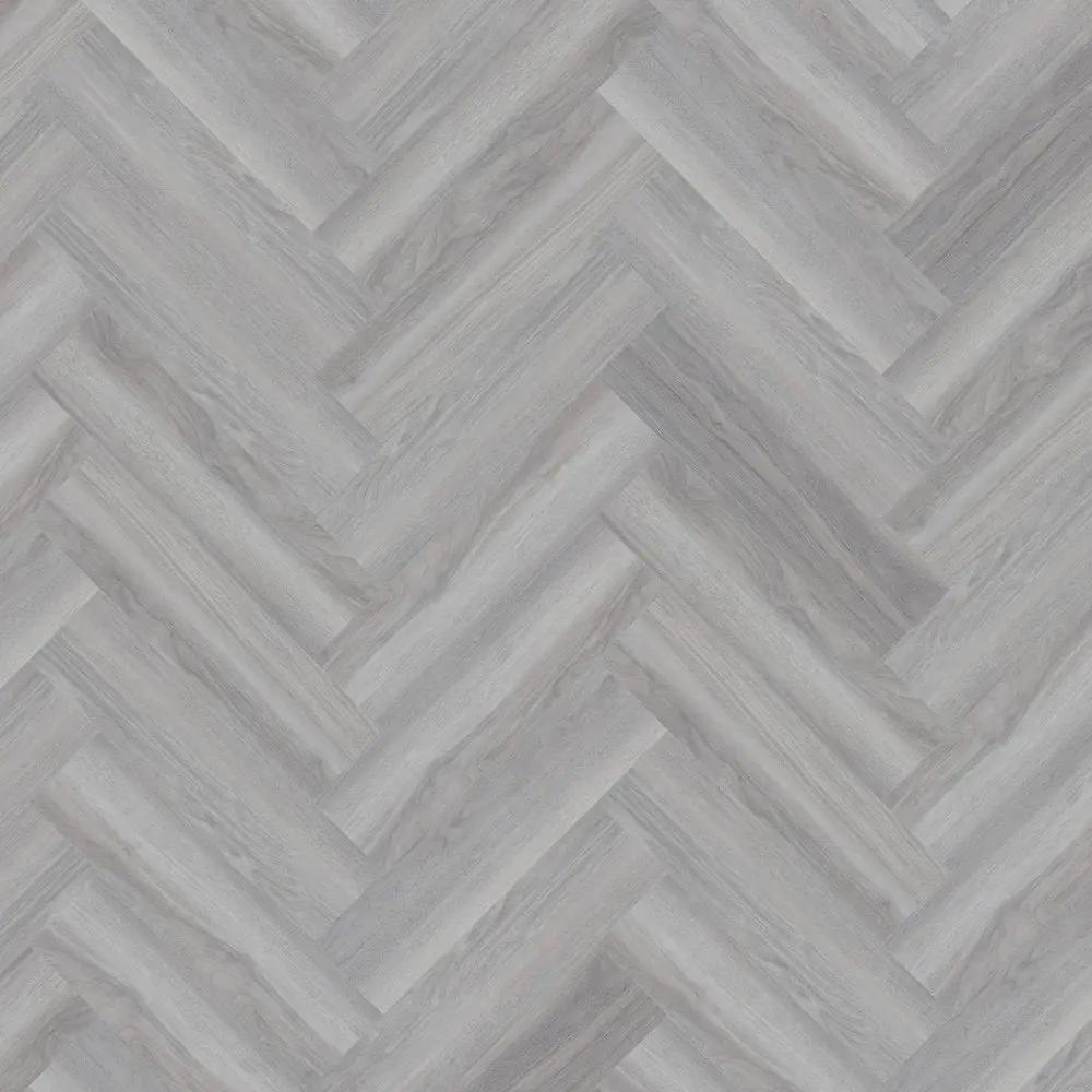 Light Grey Herringbone Rigid Core 5mm SPC 5G Click