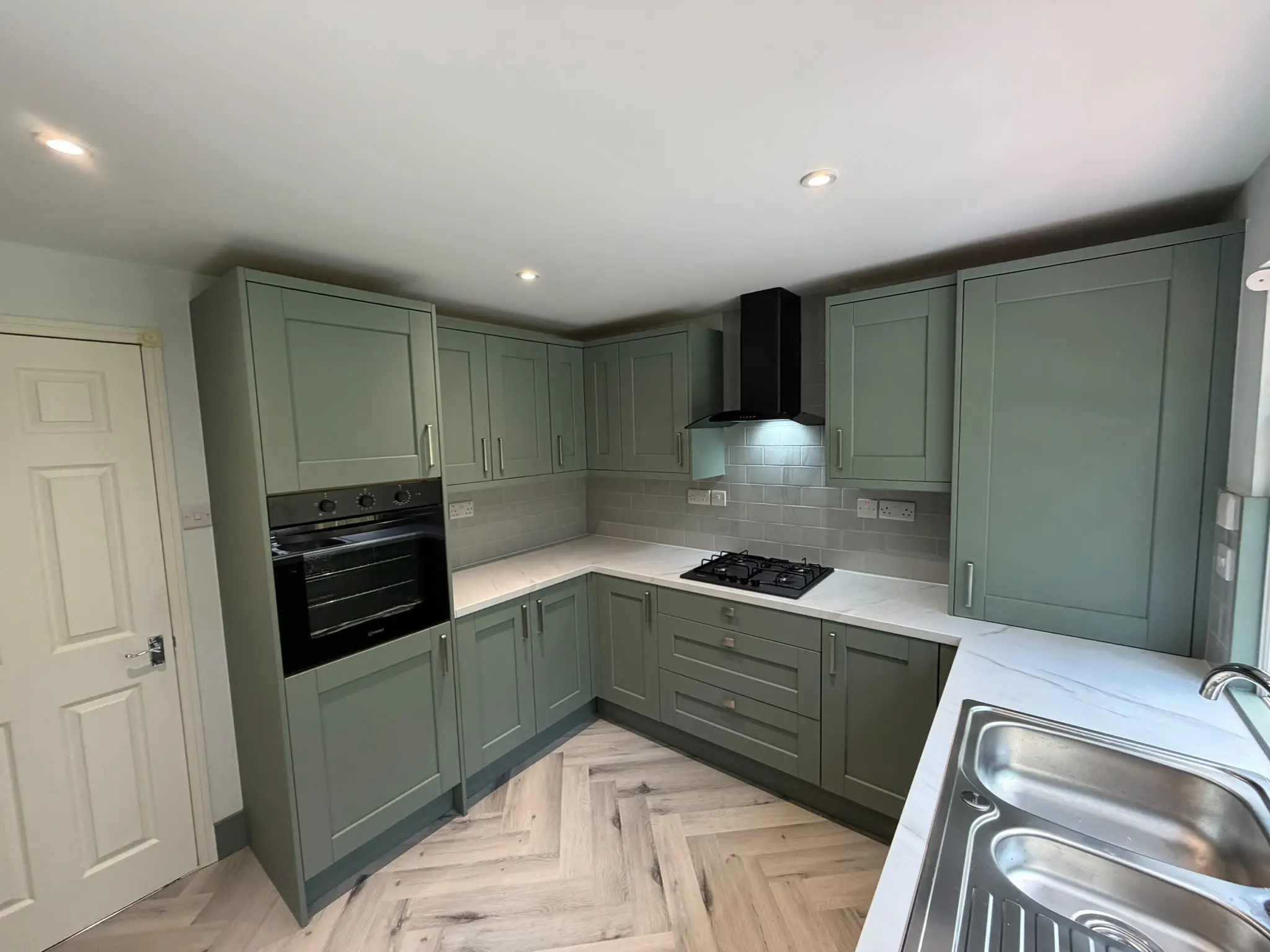 Stretford Grey Oak 6mm SPC Herringbone
