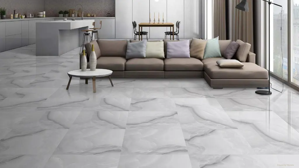 Lumix Silver Mable Floor & Wall Tile - Porcelain 600x1200mm