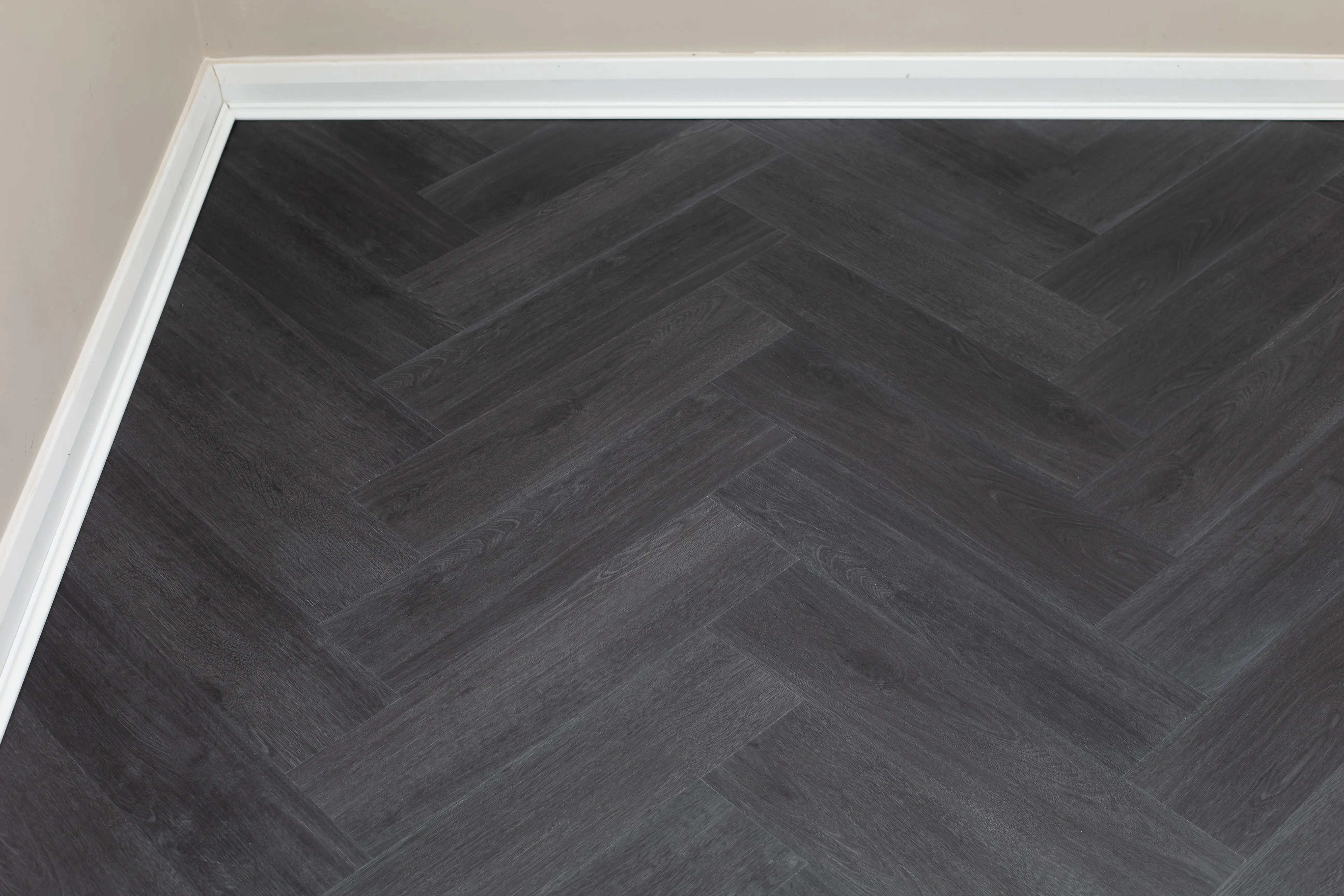 Nightfall Black Oak Herringbone 6mm SPC Click