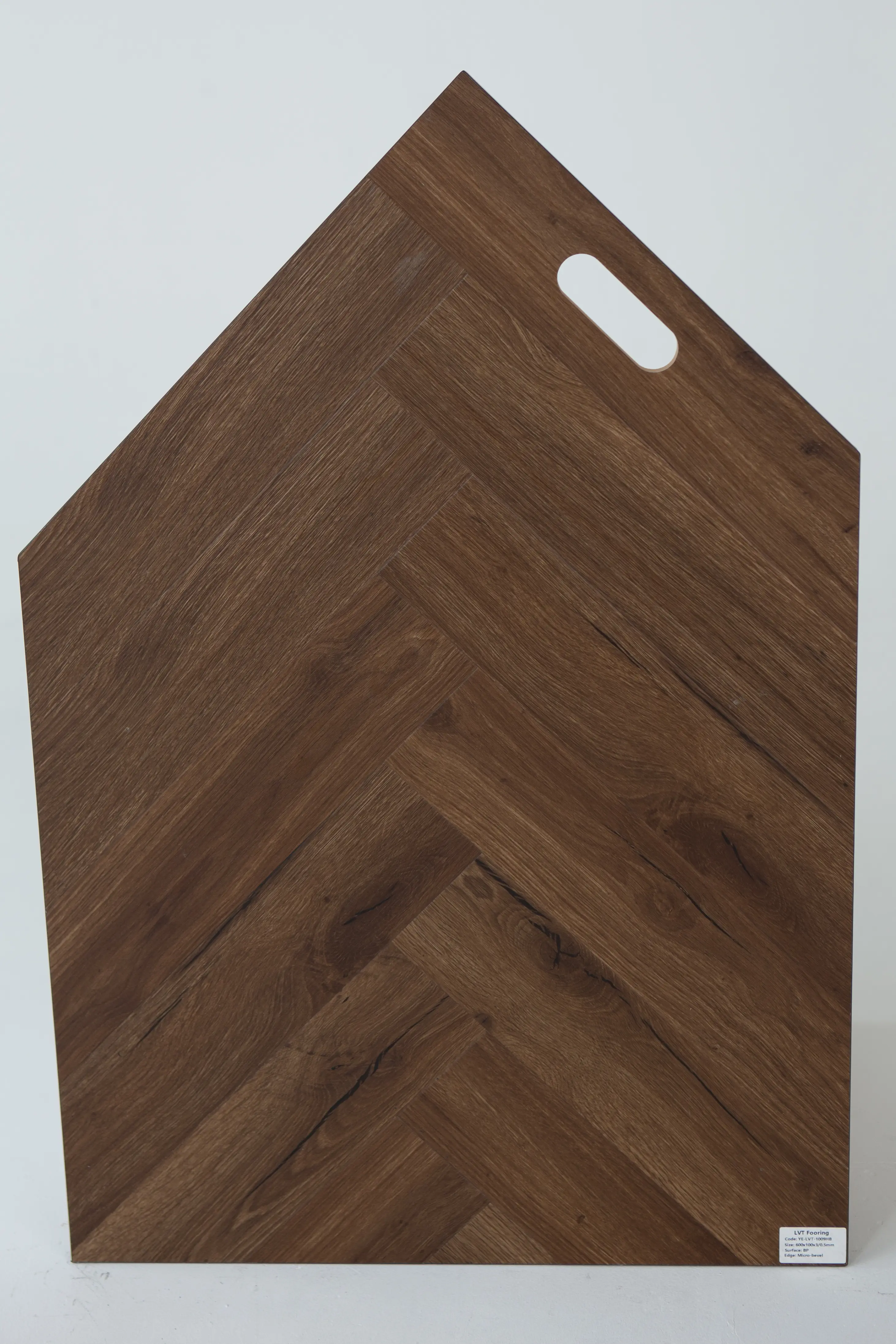 Alaskan Dark Oak Herringbone PREMIUM 3mm LVT