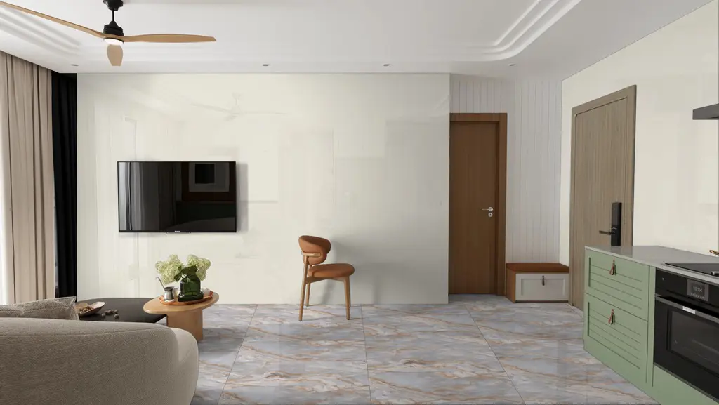 Fusion Marble Floor & Wall Tile - Porcelain 600x1200mm