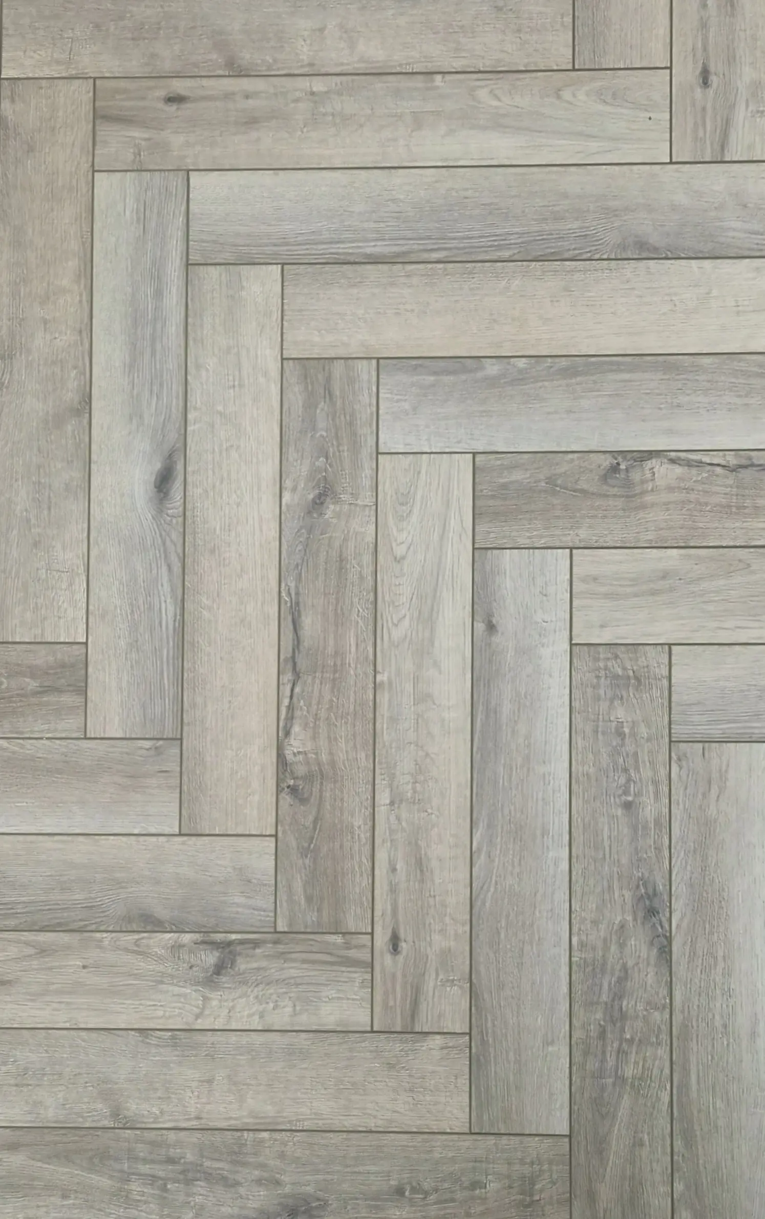 Sandstone Oak 12mm Herringbone