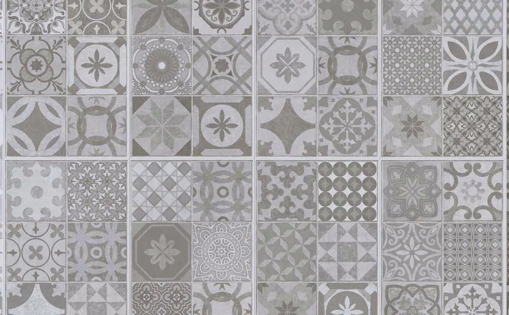 Pre Grouted Victorian Grey SPC Click Tile