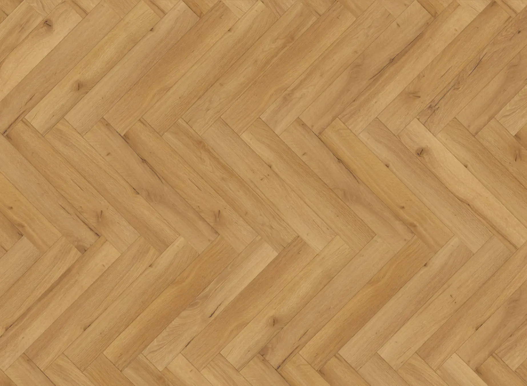 Classic Natural Oak Herringbone 12mm
